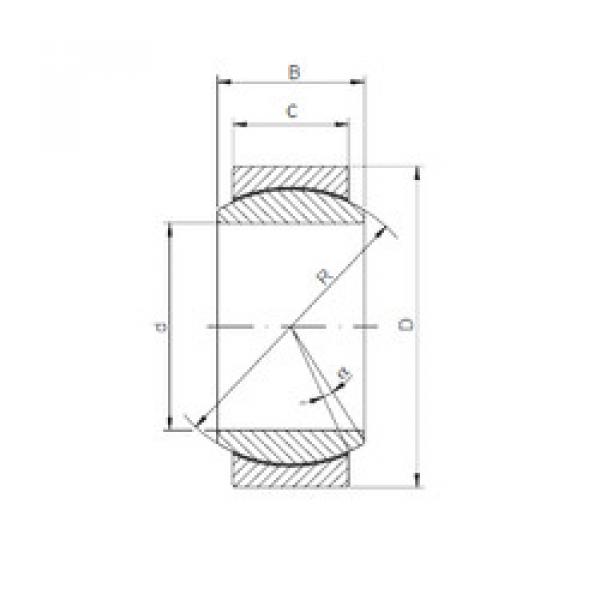 Rodamiento GE 260 ECR-2RS ISO #1 image