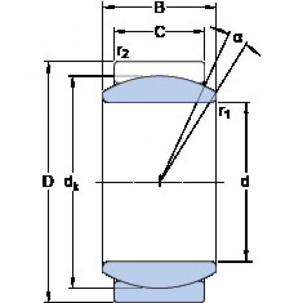 Rodamiento GE 10 E SKF #1 image