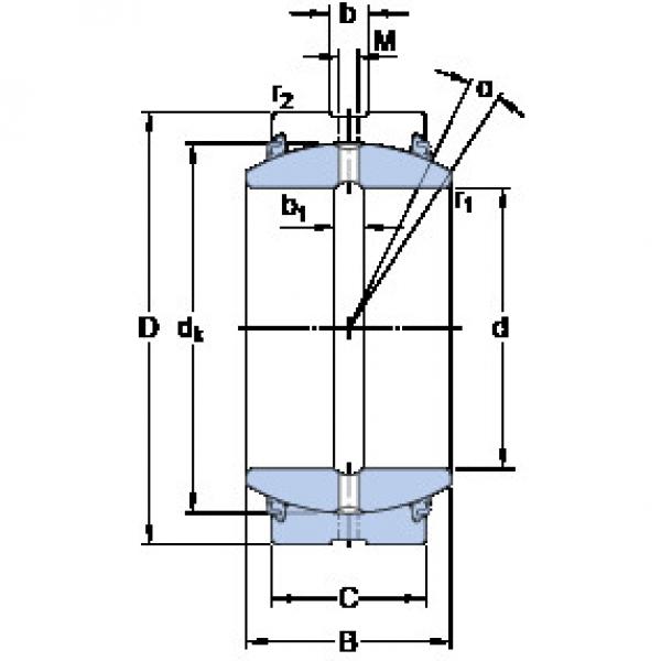 Rodamiento GE 220 ESX-2LS SKF #1 image