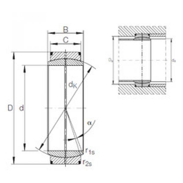 Rodamiento GE 710 DO INA #1 image