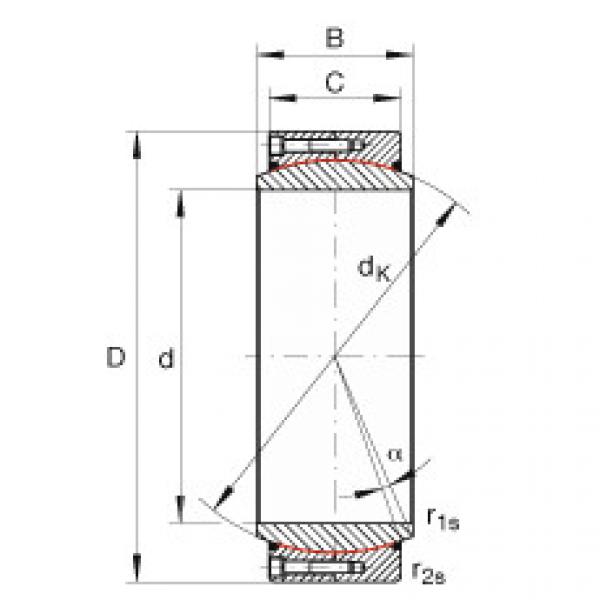 Rodamiento GE360-DW-2RS2 INA #1 image