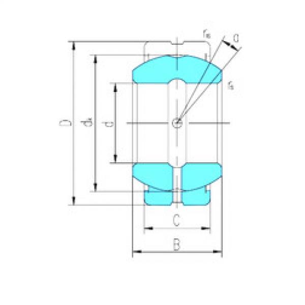 Rodamiento GE17ES-2RS LS #1 image