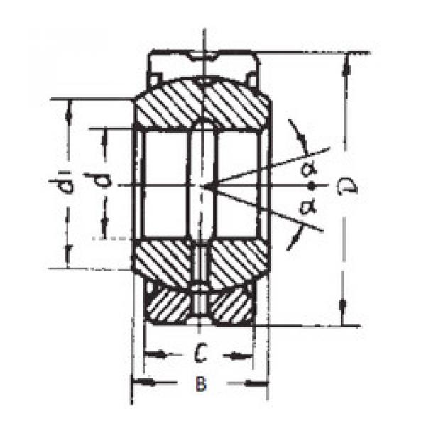 Rodamiento GE220ES-2RS FBJ #1 image