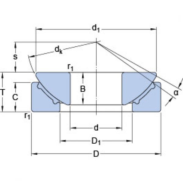 Rodamientos GX 120 F SKF #1 image