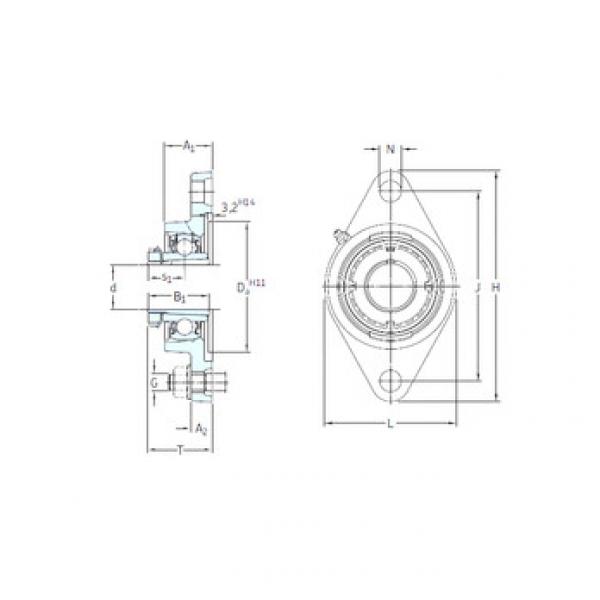 Rodamiento FYTJ 30 KF+HA 2306 SKF #1 image