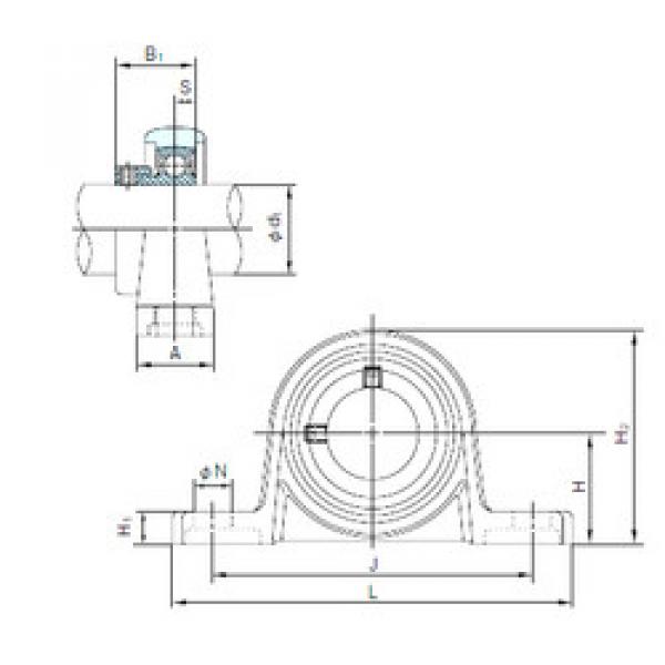 Rodamiento UP004 NACHI #1 image