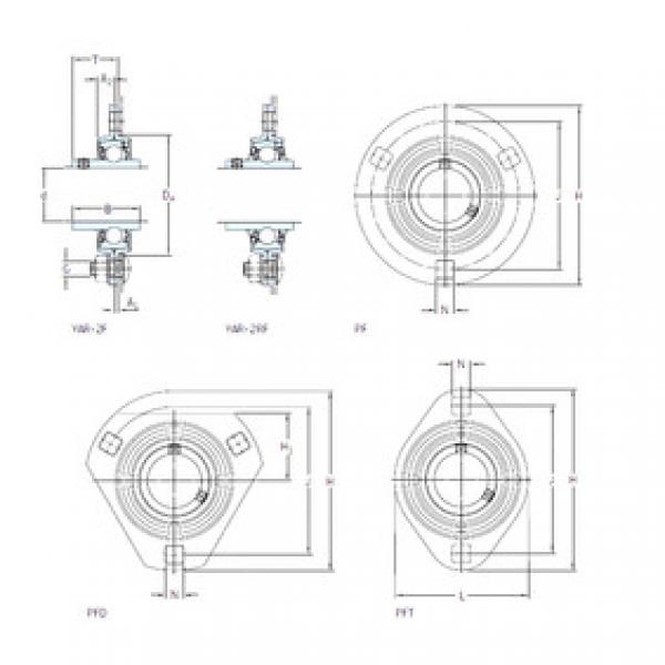 Rodamiento PFT 20 FM SKF #1 image