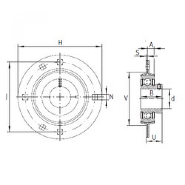 Rodamiento RAY50 INA #1 image