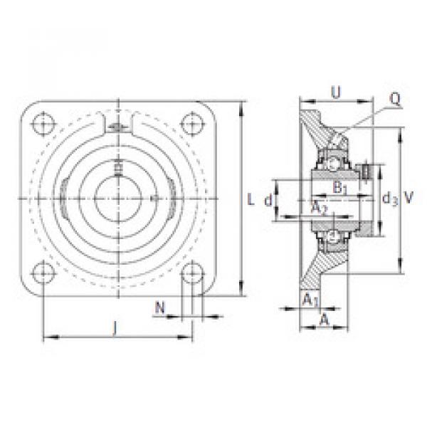 Rodamiento RCJ25-FA164 INA #1 image