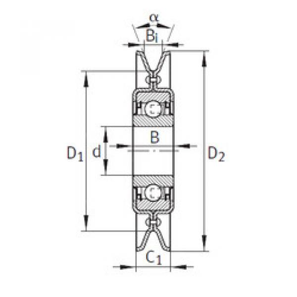 Rodamiento RSRA13-129-L0-L114 INA #1 image