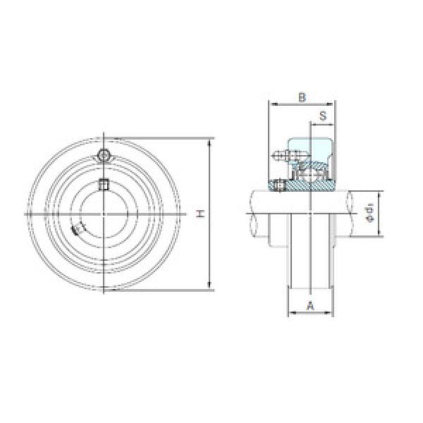 Rodamiento UCCX08 NACHI #1 image