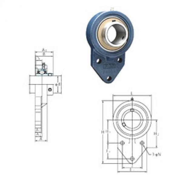 Rodamiento UCFB207 FYH #1 image