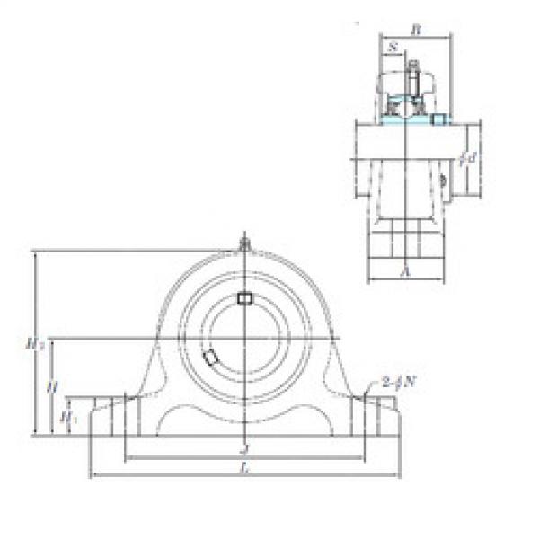 Rodamiento UCIP209-27 KOYO #1 image