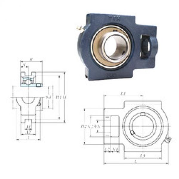 Rodamiento UCT206-18E FYH #1 image