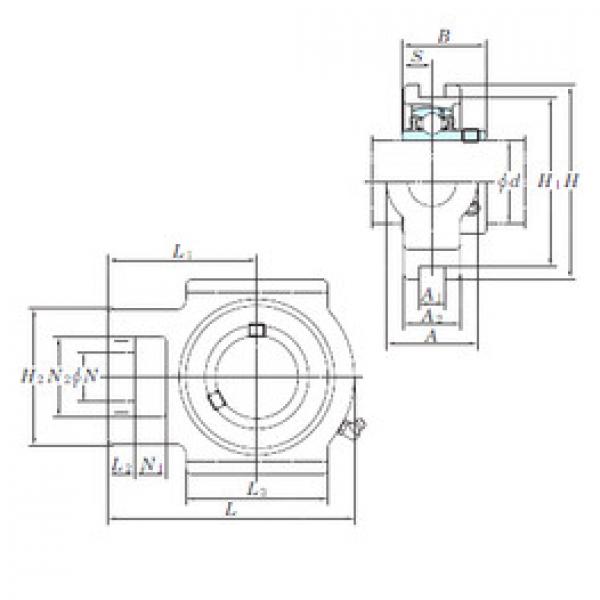 Rodamiento UCT209-26E KOYO #1 image