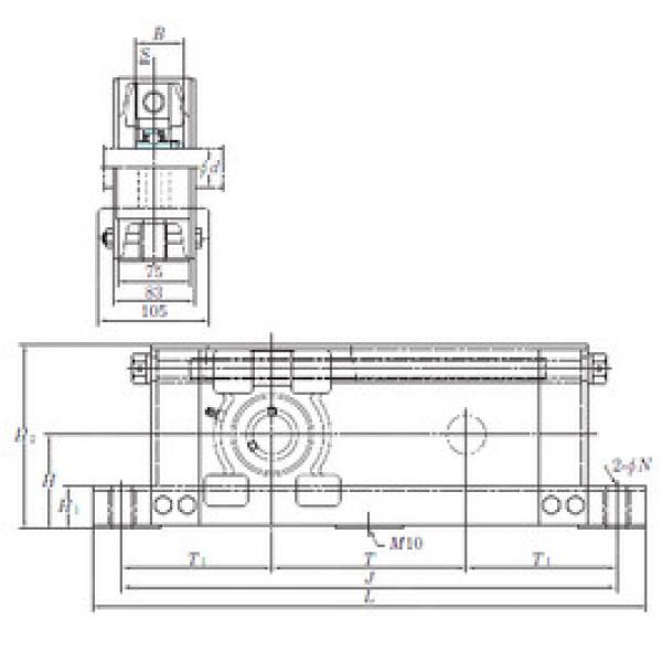 Rodamiento UCTU209-800 KOYO #1 image