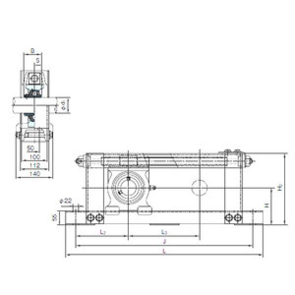 Rodamiento UCTU316+WU700 NACHI #1 image