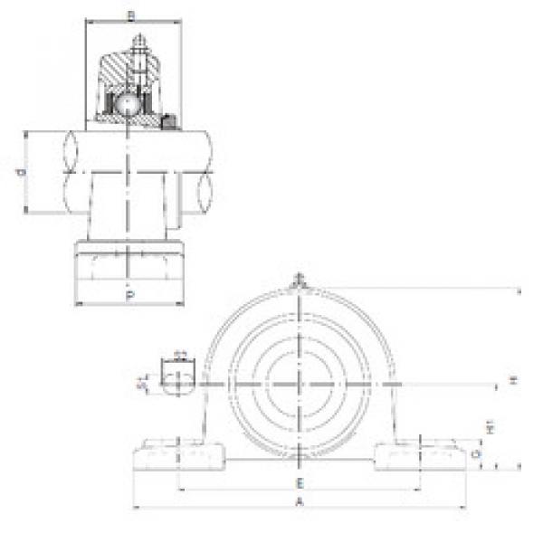 Rodamiento UKP218 ISO #1 image