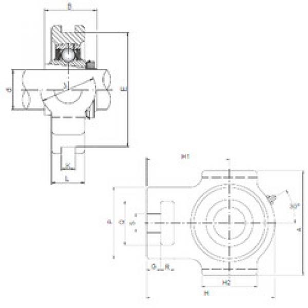 Rodamiento UKT213 CX #1 image