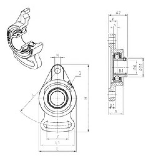 Rodamiento USFA204 SNR #1 image