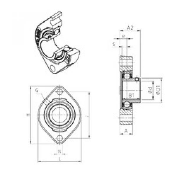 Rodamiento USFD206 SNR #1 image