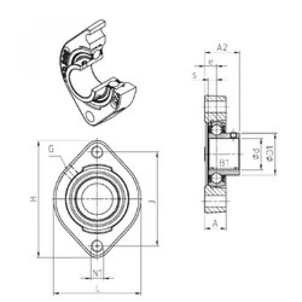 Rodamiento USFD201M100 SNR #1 image