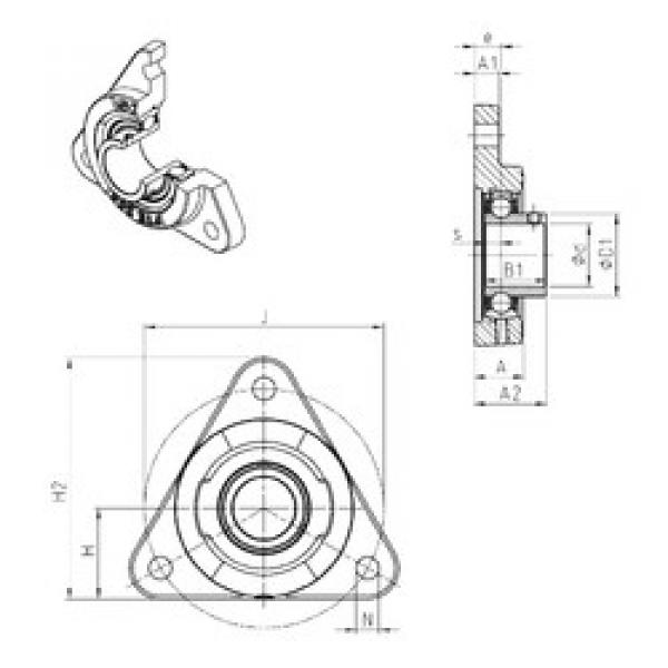 Rodamiento USFTE207 SNR #1 image