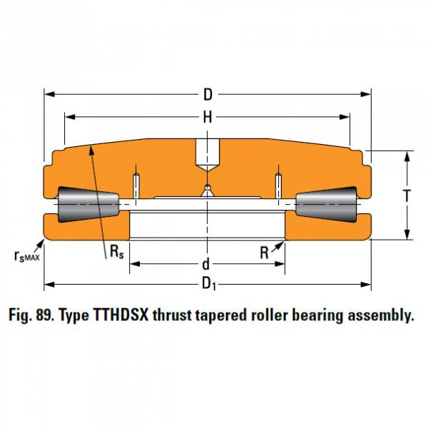 Bearing 190 TTSX 940 OA617 #2 image