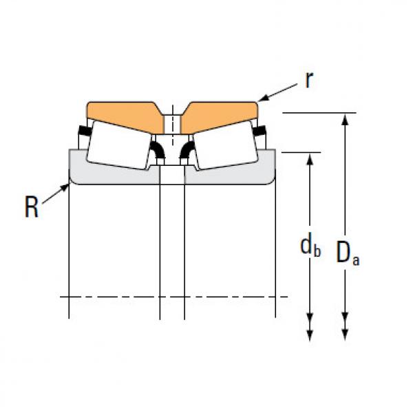 Bearing 593 592D #1 image