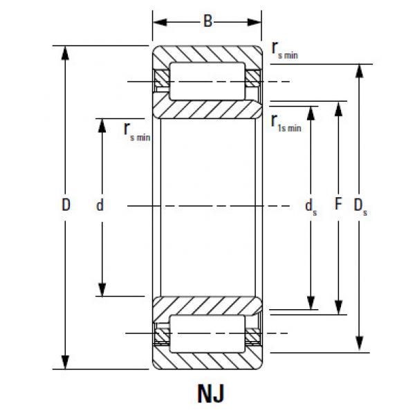 Bearing NJ332EMA #1 image