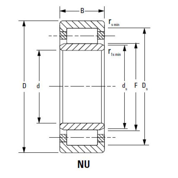 Bearing NU1030MA #1 image