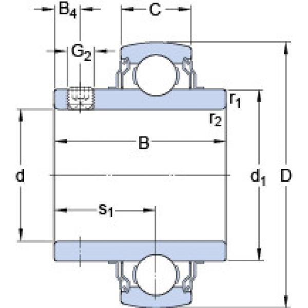 Rodamiento YAR 204-012-2FW/VA201 SKF #1 image